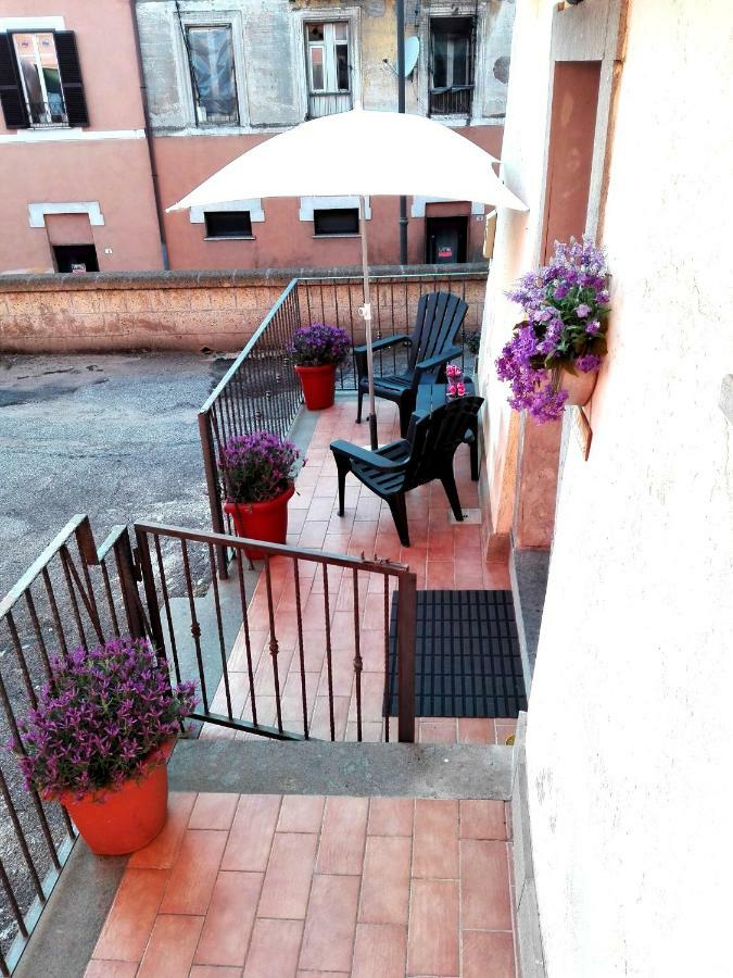 Ferienwohnung Il Palazzetto Sulla Francigena Formello Exterior foto