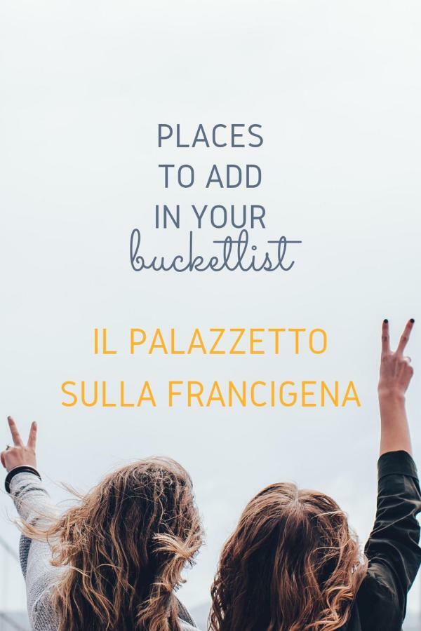 Ferienwohnung Il Palazzetto Sulla Francigena Formello Exterior foto